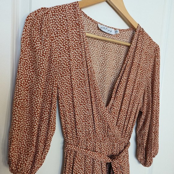 Petal & Pup Hadyn Dress in Rust - Picture 7 of 11